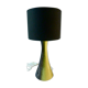 Lamp black and yellow ceramic 70s