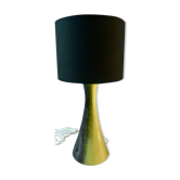 Lamp black and yellow ceramic 70s