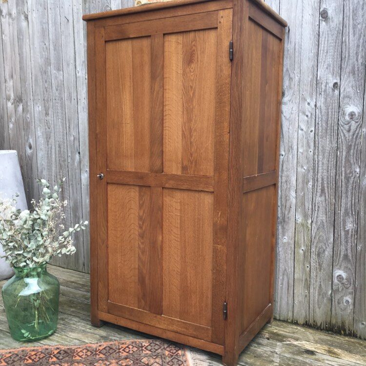 Parisian wardrobe solid oak