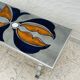 Metakore coffee table in ceramic from vallauris, signed cedem.
