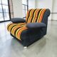 Vintage space age armchair / single armchair with armrests
