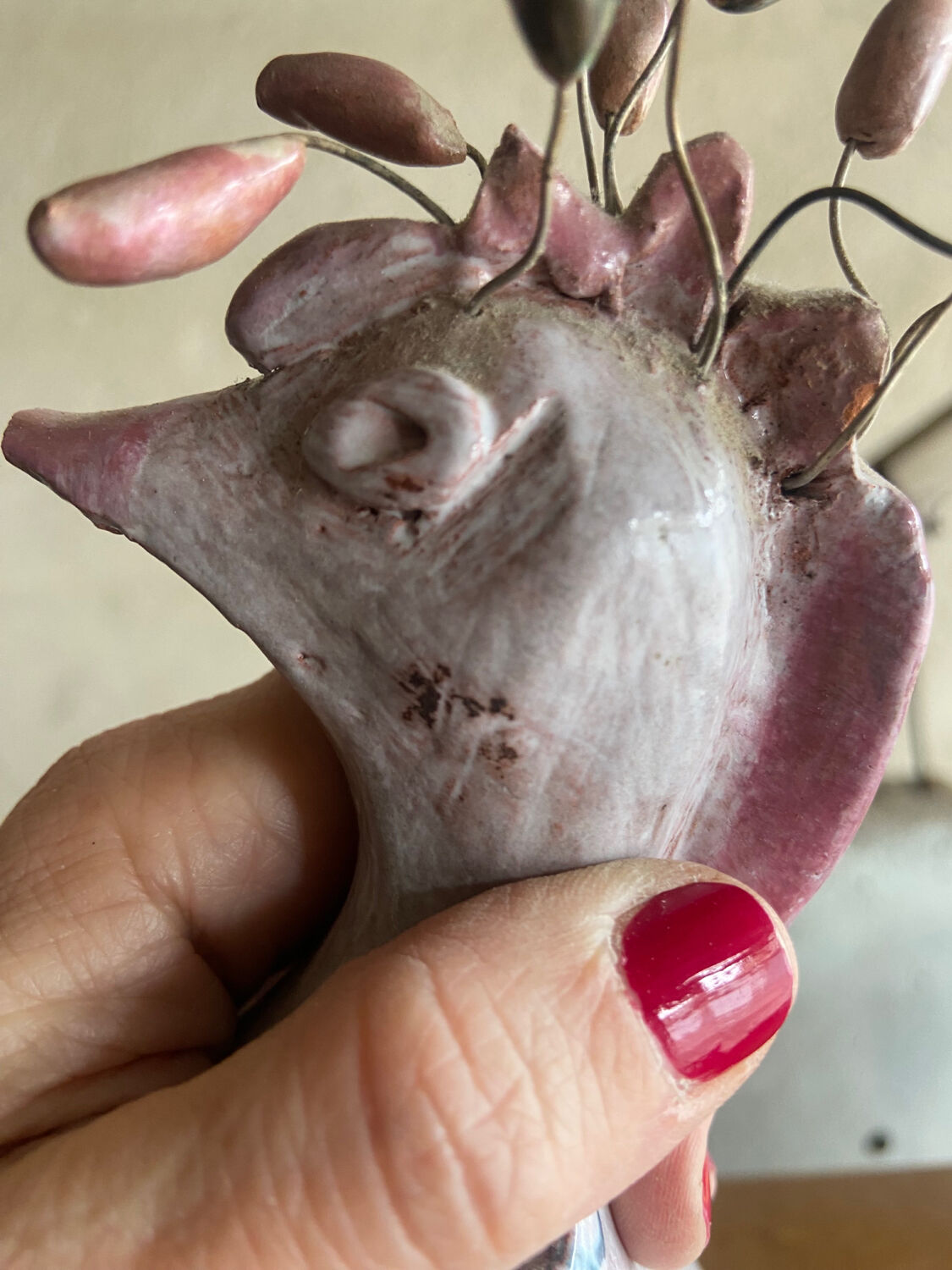 Ceramic rooster 1960s