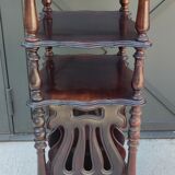 Old sheet shelf cabinet