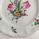 Assiette Lunéville fleurs peintes à la main