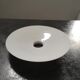 Lampshade old opaline smooth white 1940 art deco Ø 25 cm large model