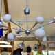 Lustre spoutnik dix feux
