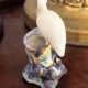 Small antique mabotine vase