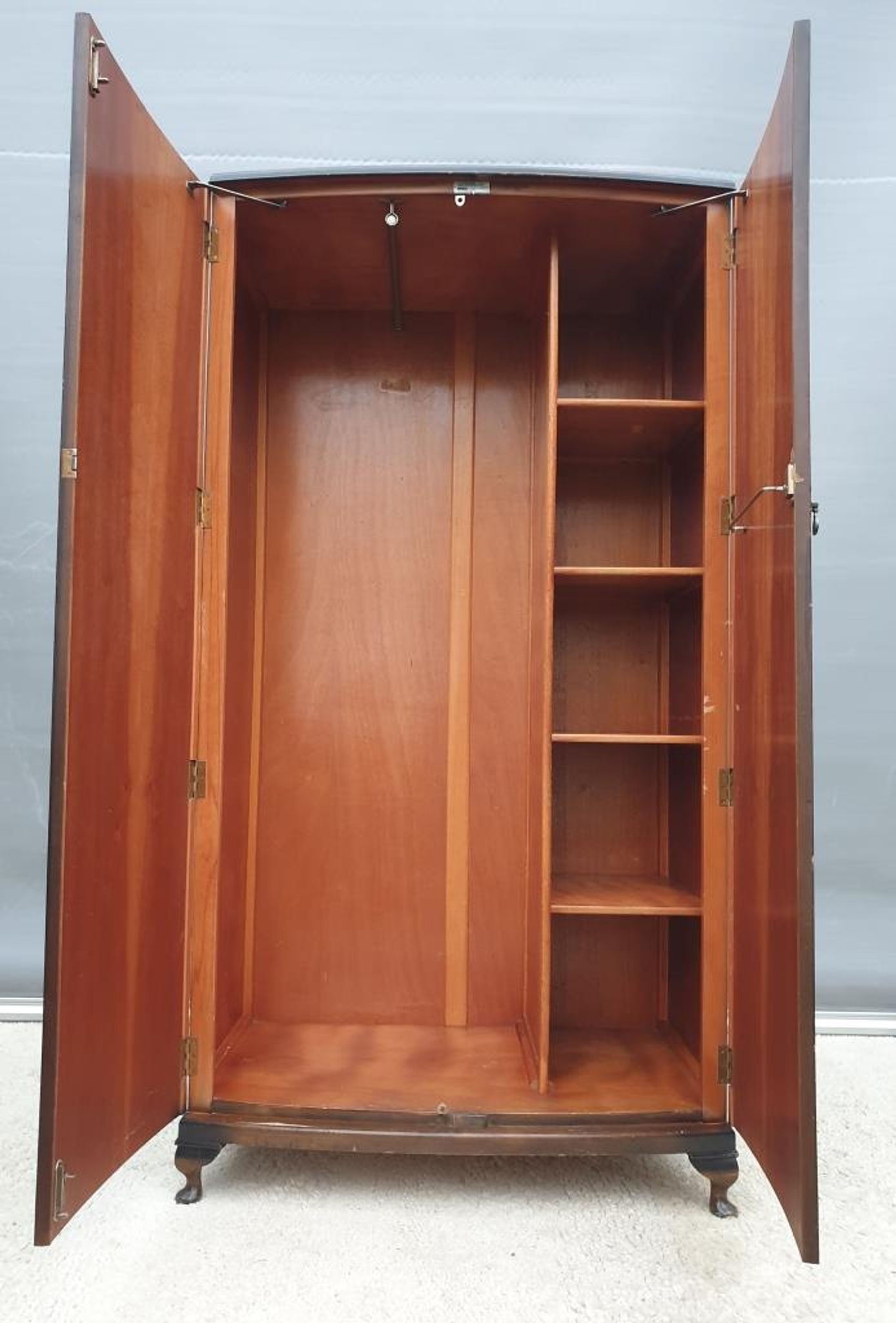 Armoire garde-robe du gentleman Art-Déco 1930 Butilux