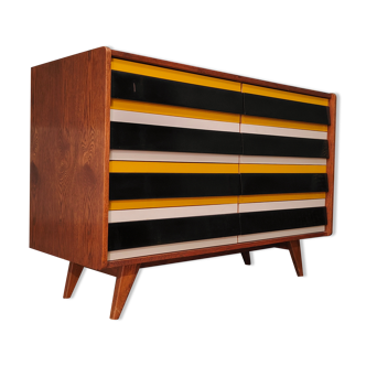 Chest of drawers U 453 Yellow by Jiri Jiroutek for Interier Praha, old edition from 1962