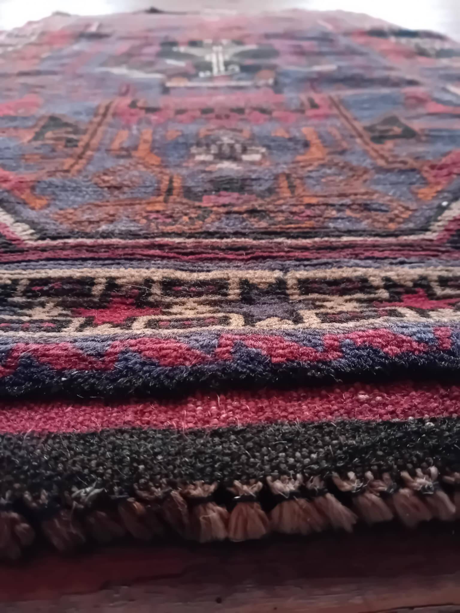 Tapis Beloutch Afghan fait main 138x83cm
