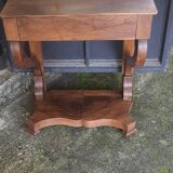 Walnut console