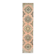 1970s Vintage Turkish Hand-Knotted Wool & Cotton Orange Runner Rug 81x386