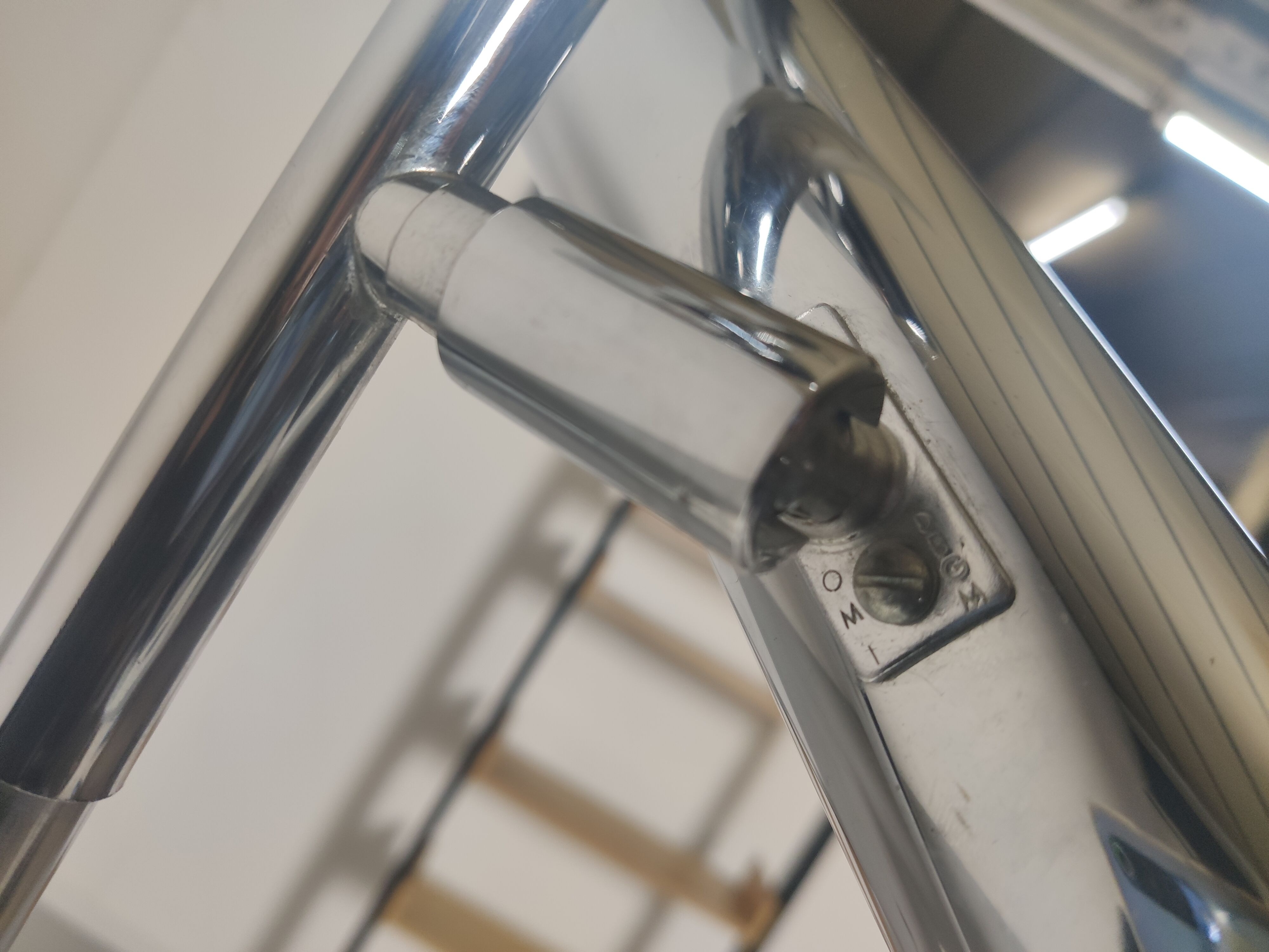 Koch lamppost - Lowy for Omi , chrome 1960/1970