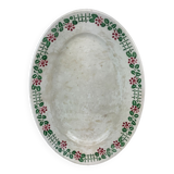 Plat ancien made in france digoin Sarreguemines
