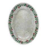 Plat ancien made in france digoin Sarreguemines