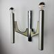 Gaetano Sciolari tubular wall sconce, model "105", Italy 1970s