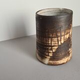 Ceramic Vase by Jacques Pouchain for Atelier Dieulefit, 1960s / Mid-Century / collection/ French ceramics