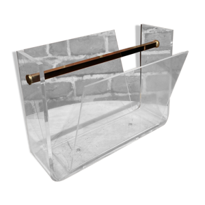 Porte revue en plexiglas
