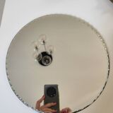 Round mirror tray