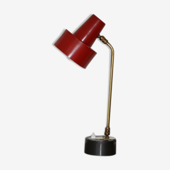 Lampe à poser laiton rouge 430mm