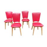 Set of 4 chairs Manucere 1972