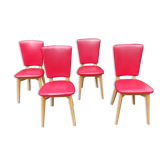 Set of 4 chairs Manucere 1972