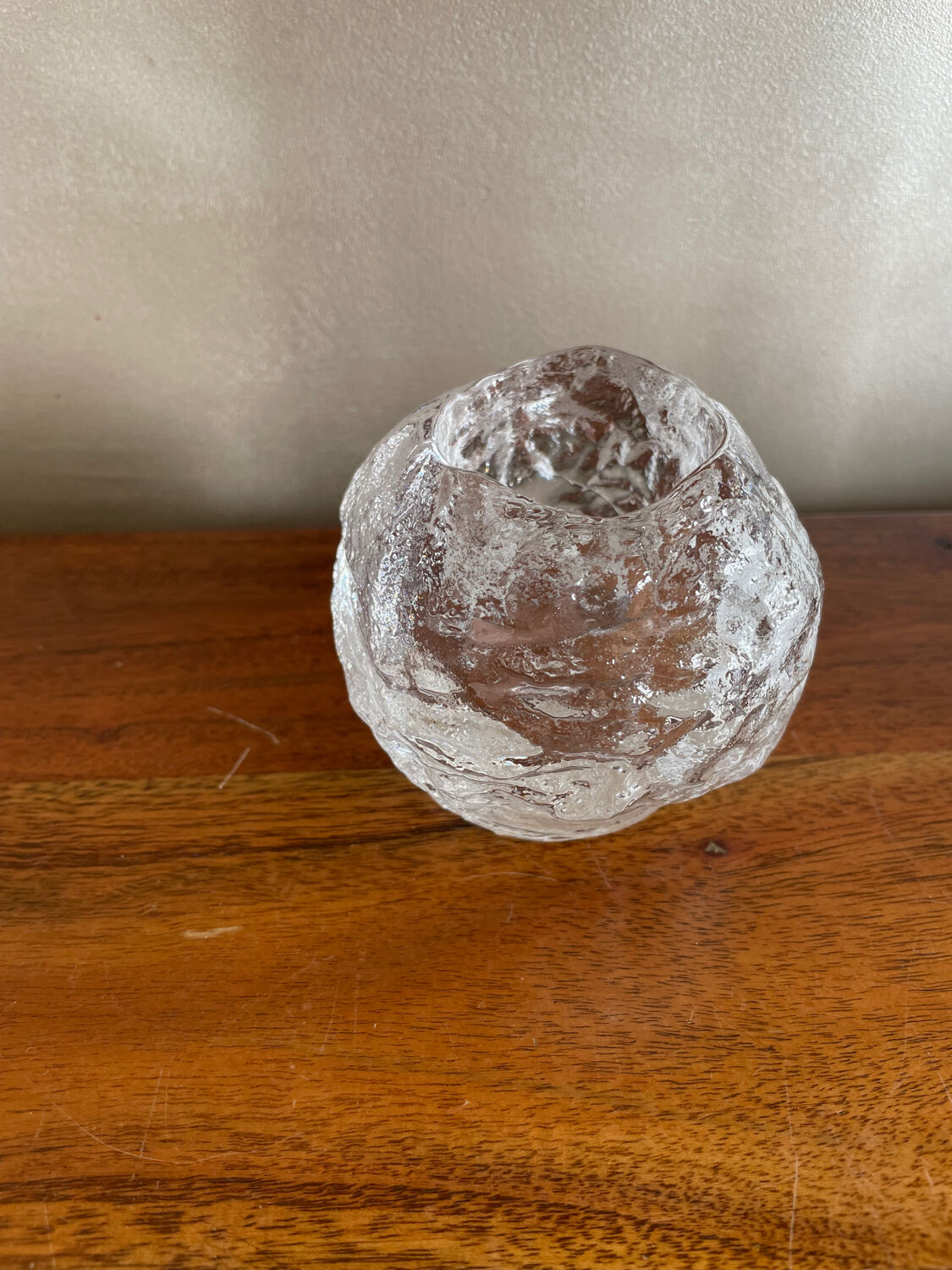 Photophore en verre