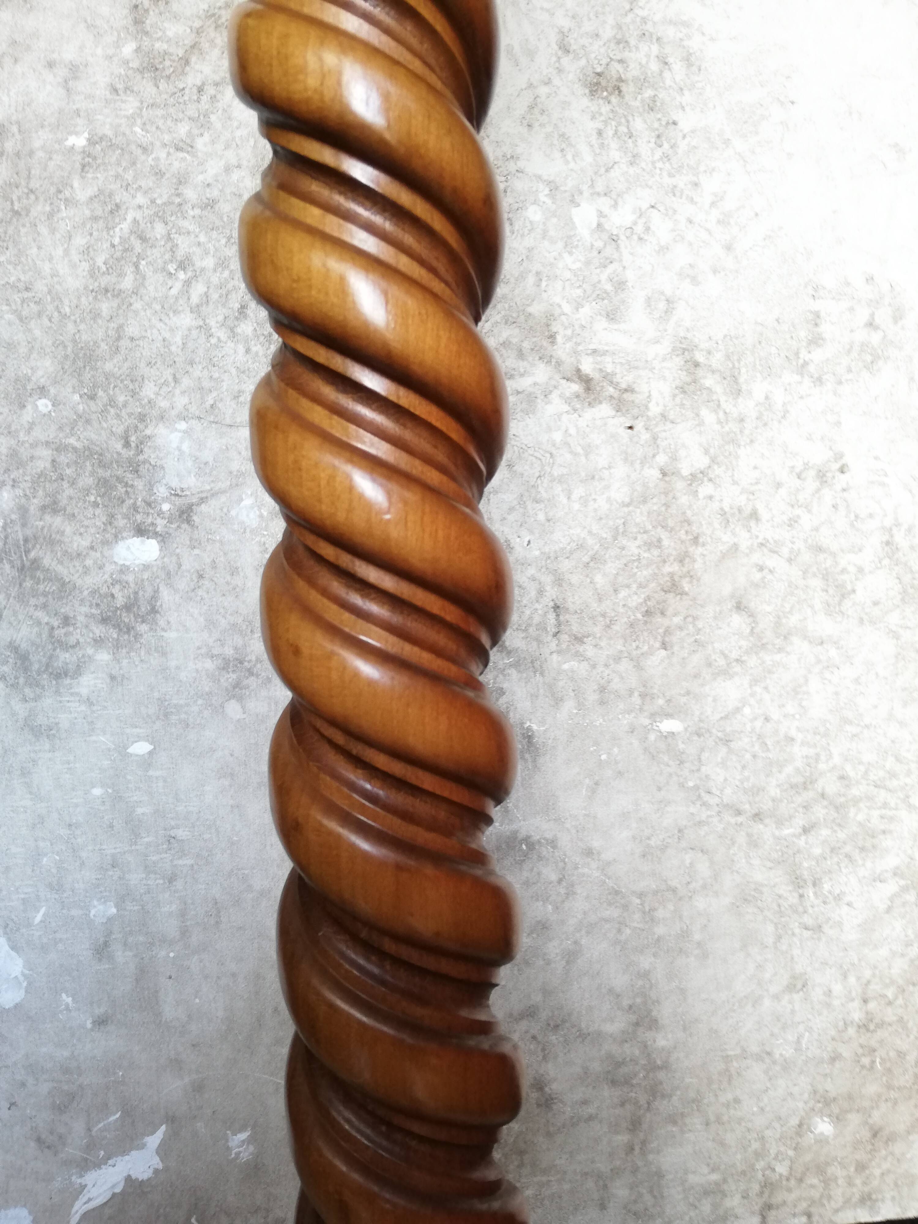 Vintage wooden coat rack
