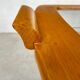 Mid-Century Modern Beech, Glass & Brass Serving Trolley, Germany 1950s