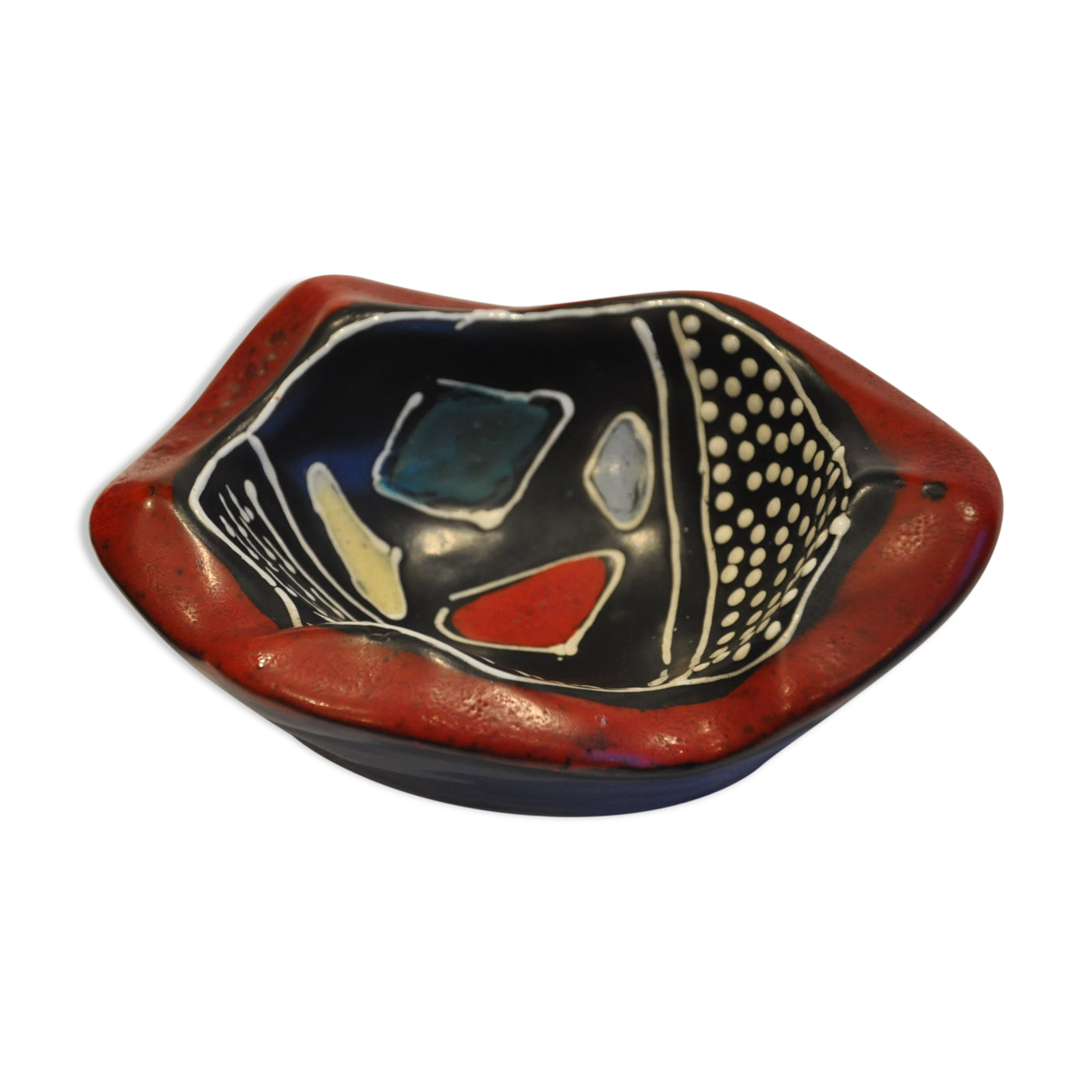 Empty pocket sixties ceramics deruta italy years 50/60