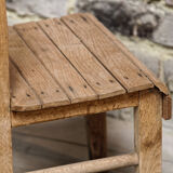 Ancienne chaise d'enfant en bois
