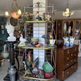 Ceramic Chamois Statue