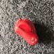 Vintage ceramic salt shaker red pepper