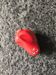 Vintage ceramic salt shaker red pepper