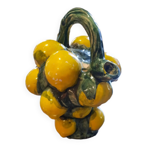 pichet en barbotine vintage