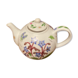 Teapot with floral decoration, 1000ml, integrated strainer
