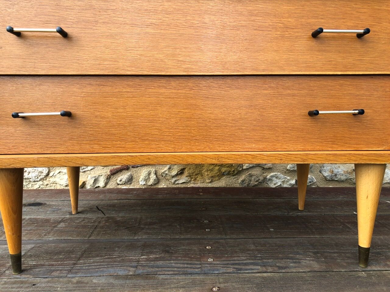 Commodity has 4 scandinavian style drawers, 60s