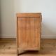 Commode vintage en chêne brut (rénovée)