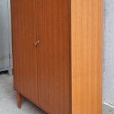 Shelf cabinet, linen, bookcase, 60s
