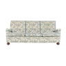 Modern mid-century sofa in floral fabric, Sweden from the 1950s