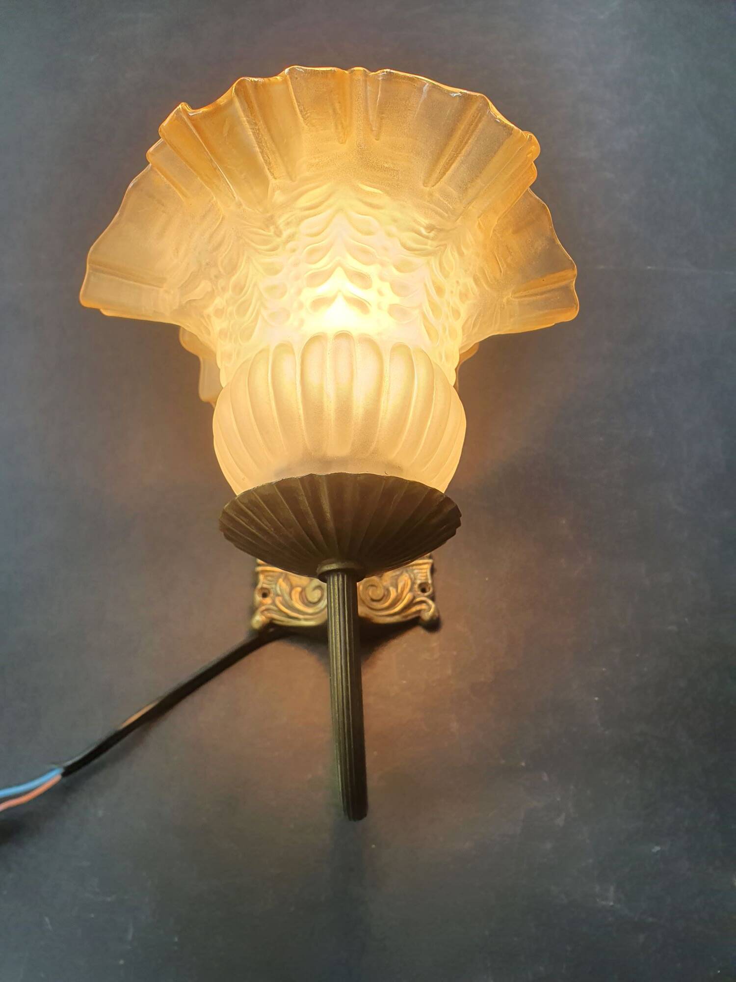 Pair of Art Deco wall sconces