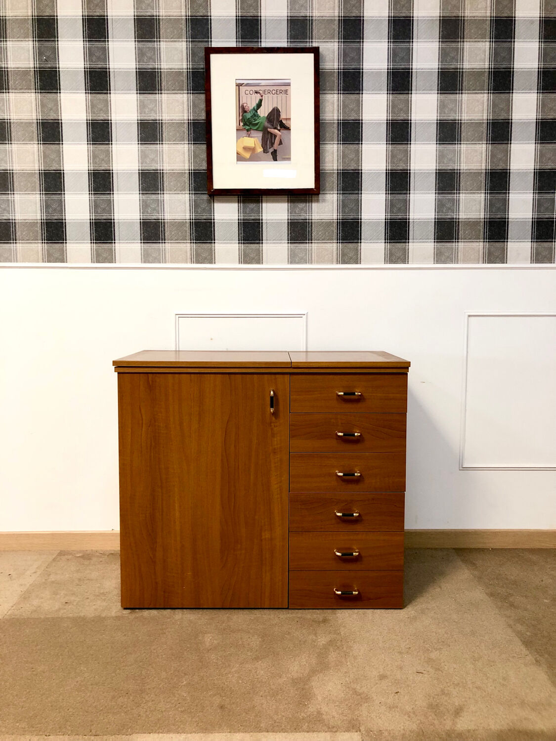 Vintage storage cabinet