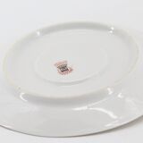 Ancienne tasse et sous tasse en porcelaine de Chauvigny