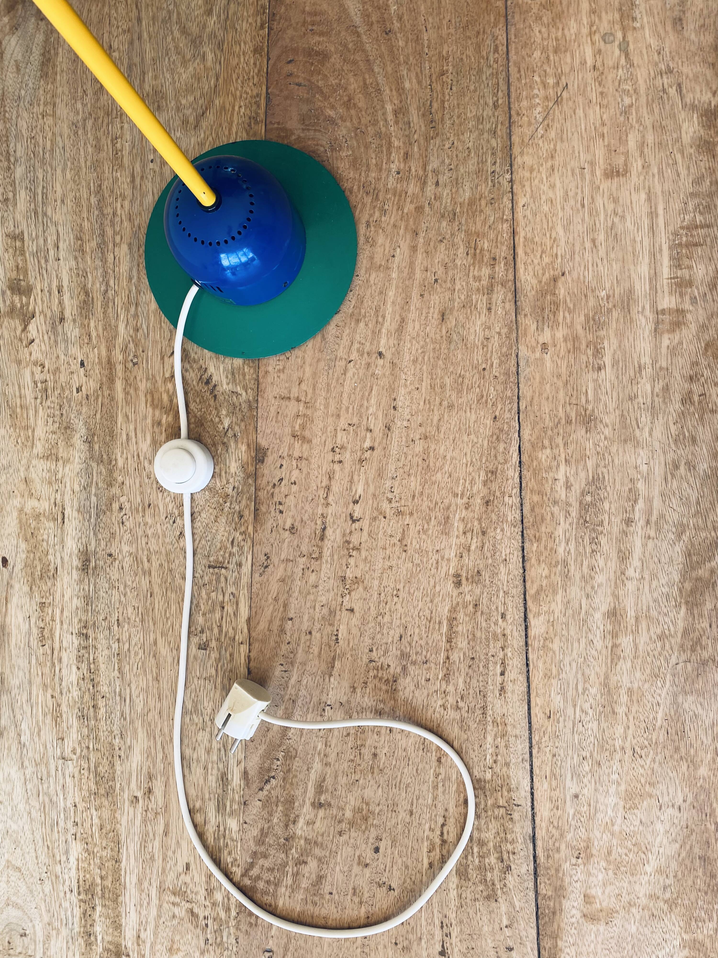 Italian design floor lamp 80s