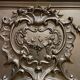 Miroir Trumeau en bois doré Napoléon III