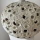 Large mid-century Danish brutalist ceramic table lamp in the style of Sejer, 1960s