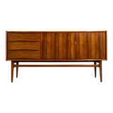 Vintage Walnut Sideboard From Bfm, Poland, 1960s