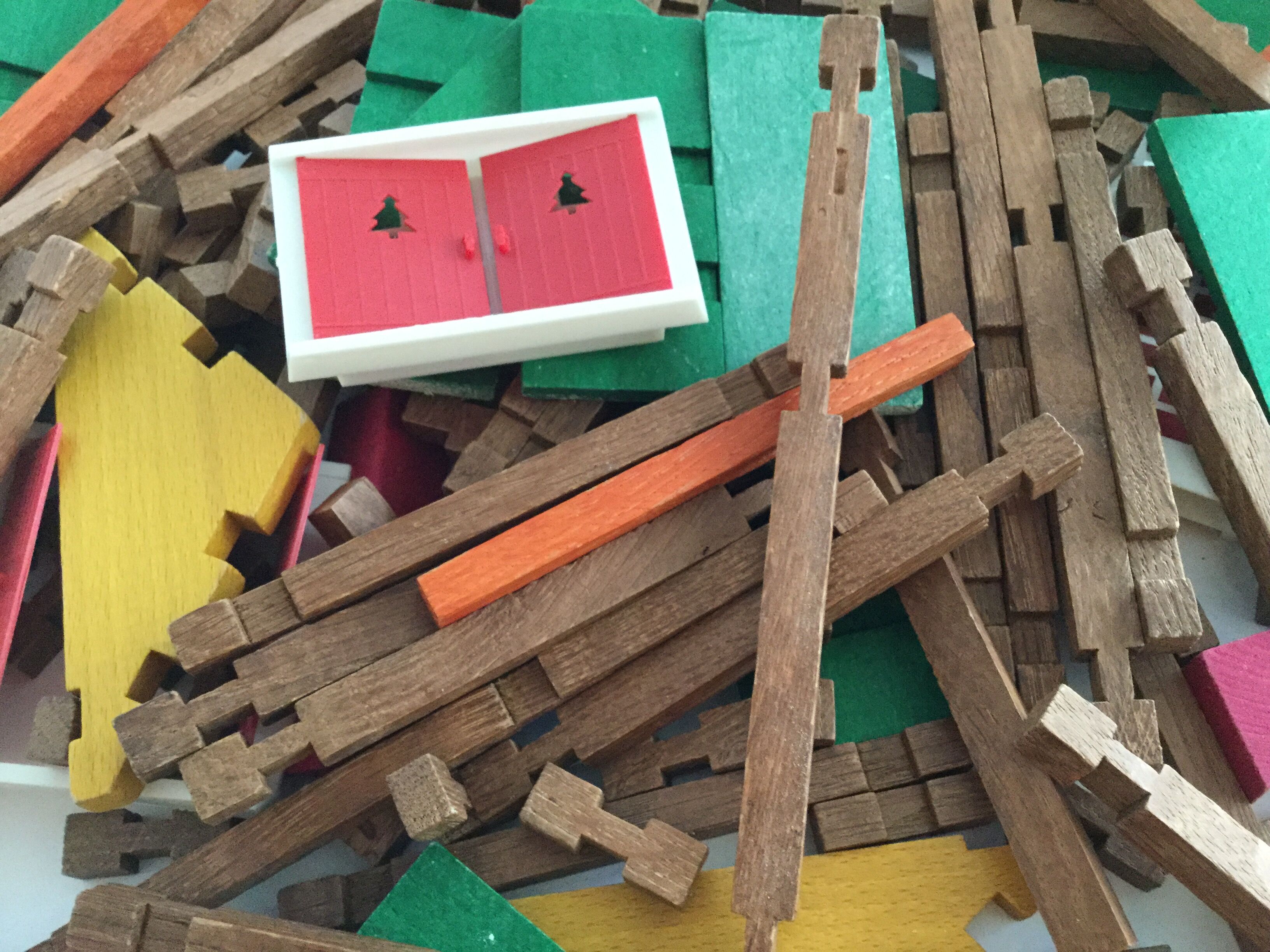 Wooden building game My cottage Jeujura