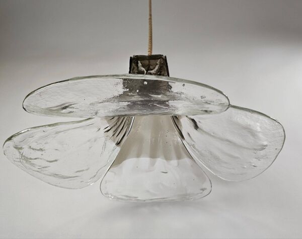 Suspension Tulipe par Carlo Nason pour Mazzega années 1970