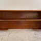 Geometric Wall Shelf Solid Oak Vintage
